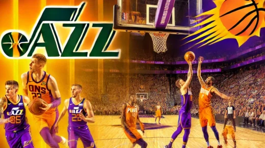 utah jazz vs phoenix suns match player stats