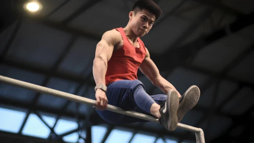 gymnastics bar