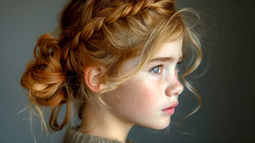 auburn hair